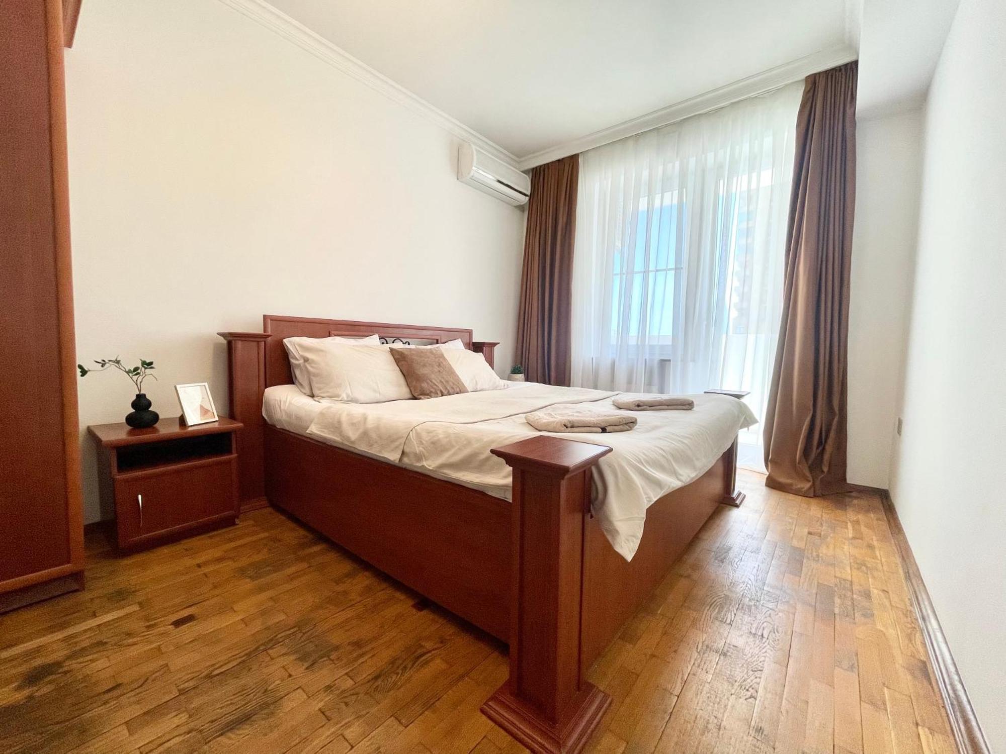 Flame Towers view apartment Baku Extérieur photo